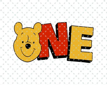 Winnie Puuh in meiner Geburtstagsära, Pooh Geburtstag eins, Winnie-Geburtstagsfeier, Geburtstagsfeier, Winnie Puuh Geburtstag, Familiengeburtstagsjunge