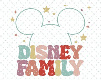 Retro Mickey Family Png, Magic Kingdom Squad, Family Vacation Png, Family Trip Png, Vacay Mode Png, Magic Kingdom Png, Comfort Colors Png