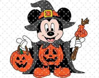 Mickey Halloween, Halloween-T-shirt, Mickey-shirt, herfstseizoen, pompoenseizoen, grappig Halloween Mickey-shirt, spookachtig, digitale download, png