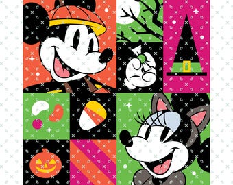Mickey and Minnie Halloween, Halloween Png, Mickey Halloween, Fall Season, 2025 Halloween Svg, Funny Halloween Mickey Png, Digital Download