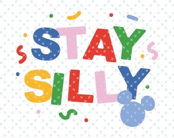 Vintage Mickey Mouse Stay Silly SVG, Family Vacation Png, Family Trip Png, Vacay Mode Png, Magic Kingdom Png, Comfort Colors Png, Mouse SVG