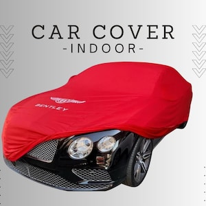 Voor Bentley-autohoes,SOFT COVER BINNEN,Op maat gemaakt,Bentley-hoes op maat,,