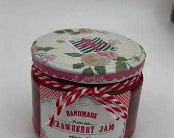 Handmade Soy Wax Candle – Scented Home Decor, Eco-Friendly Gift