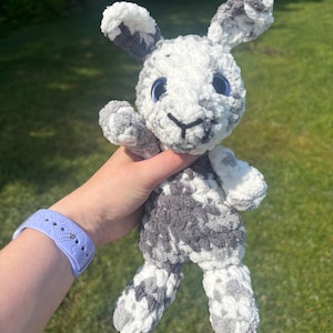 Crochet Bunny Rabbit Plushie Amigurumi Handmade Stuffed Animal