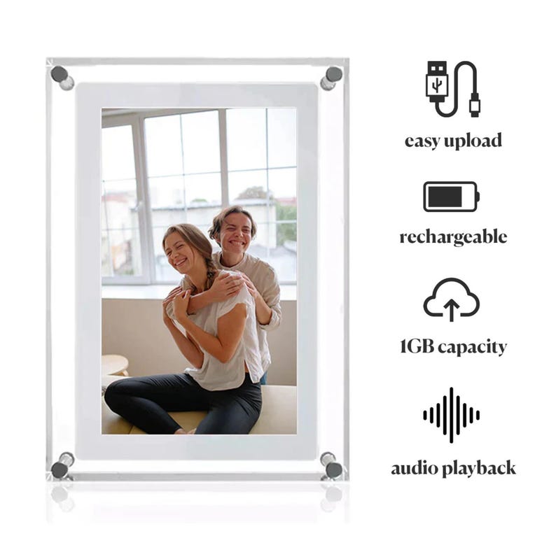 Nostalgia Frames Digital Video Frame – Slideshow Display With Sound - Etsy