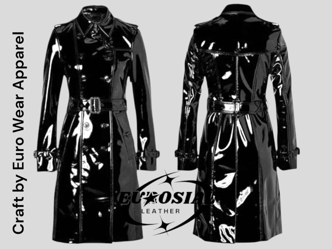 Manteau de cuir vegan France