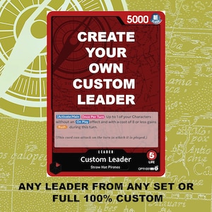 Custom One Piece TCG Leader