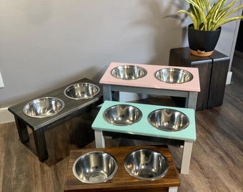 Comedero rústico para perros de 4 tazas