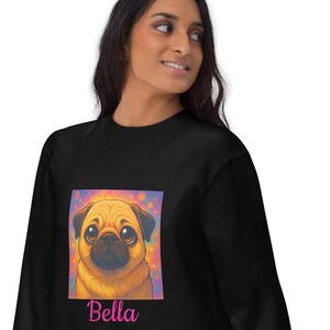 Custom pet anime sweatshirt