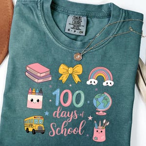 100 Days of School Shirt, 100 Day Shirt, 100th Day Of School Celebration, Student Shirt,Back to School Shirt, Gift For Teacher