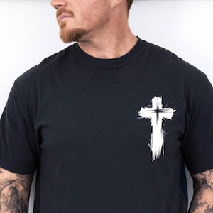 Cross Shirt, Faith Cross Shirt, Christian Gift, Faith Gift, Christian Shirts, Gift For Him, Gift For Her, Faith Cross, Fathers Day Shirt