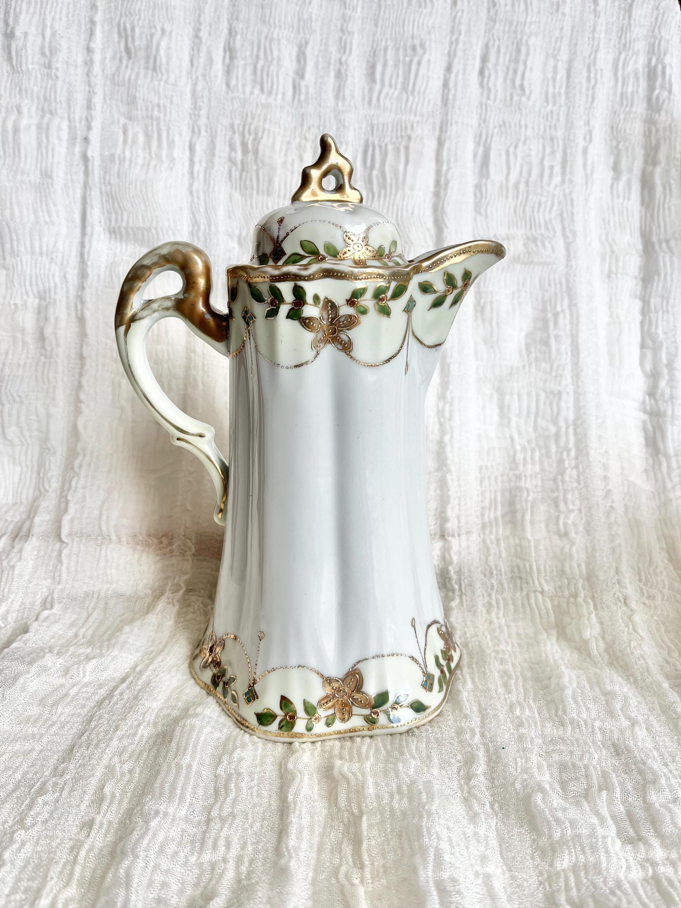 Antique chocolate pot - Etsy 日本