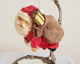 Vintage Santa With Toys Ornament