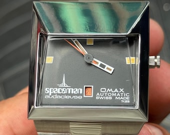 Spaceman Audacieuse TK25 Swiss Automatic Men's Watch RARE Vintage