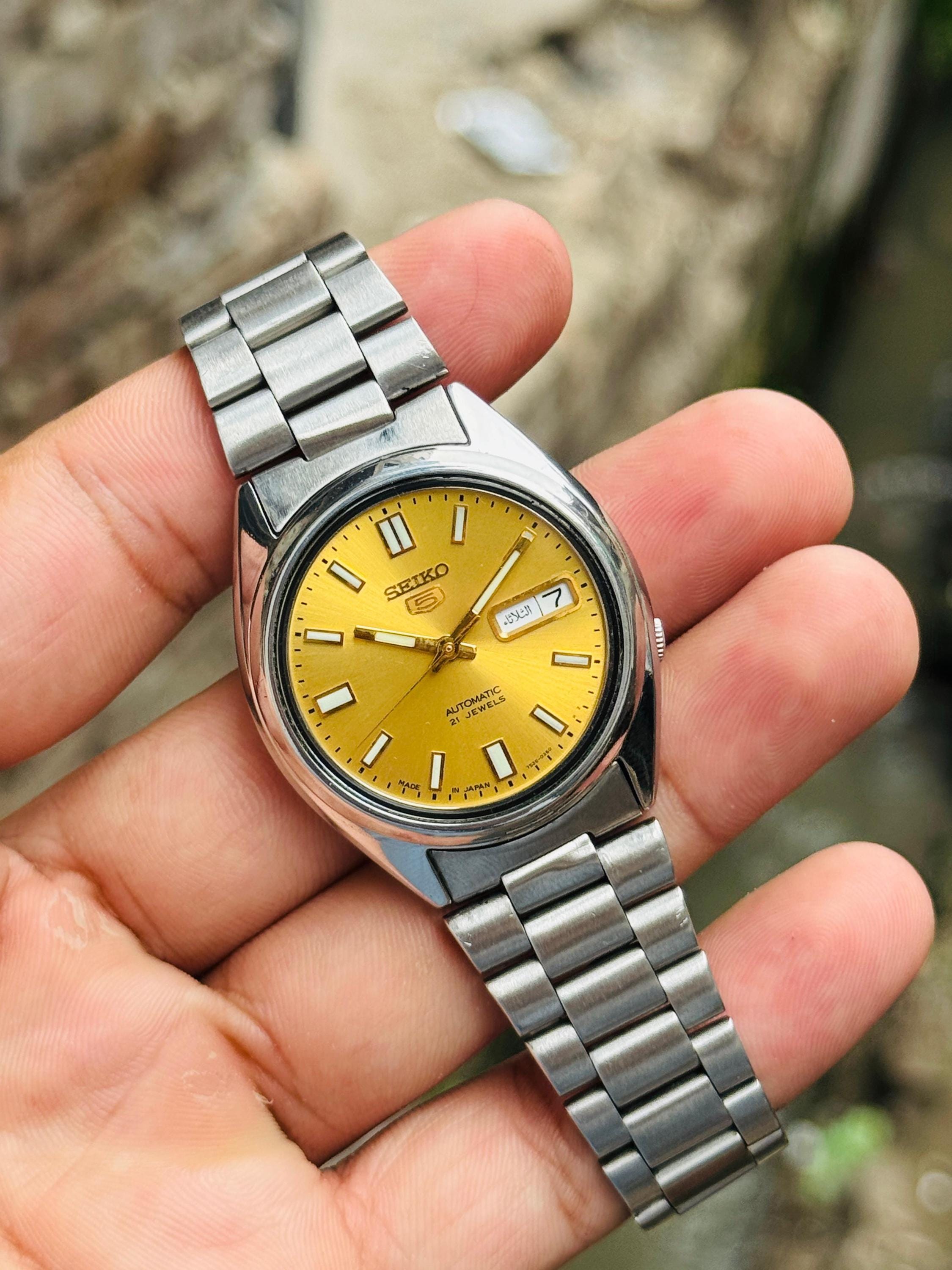 Seiko 5 21 Jewels - Etsy