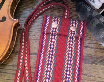 Metis Arrow Sash Microfleece Pouch with Strap