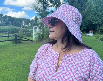 Vestido rosa chic para todos los días