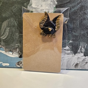 Polymer clay pin