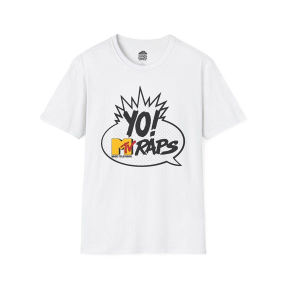 Yo MTV Raps Shirt | Classic Hip Hop Tee | Retro Music Television T 