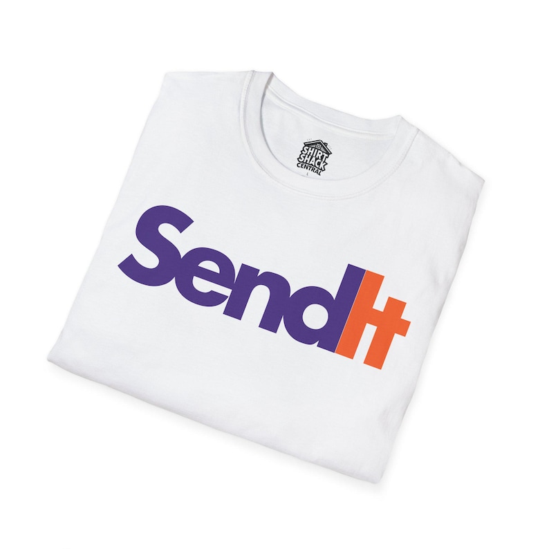 Send It T-Shirt | Full Send Graphic Tee | Bold Funny Shirt for Risk Takers | Unisex Meme Shirt for Daredevils & Doers image 1