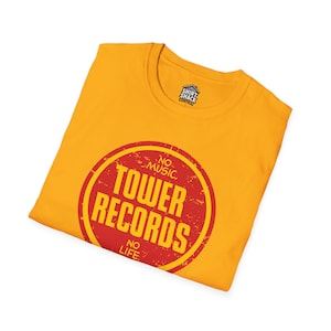 Tower Records T Shirts - Etsy