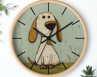 Vintage 1980's Burwood Products Co. Plastic Novelty Clock - Rustic