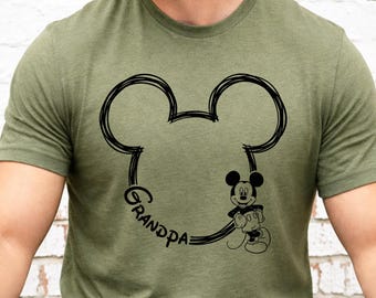 Grandpa Mouse Shirt, Disney Grandparents Shirt, Disney Vacation Shirt, Mickey Mouse, Papa mouse disney shirt, Father's Day Gift
