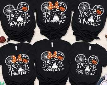 Disney Halloween Shirt, Spooky Season Mickey Ghost Tee, Haunted Mansion Disney Family Shirt, Cute Girls Halloween Shirt, Nana Spooky Tee