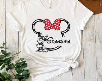 Shirt oma muis, Disney shirts voor moeder, Disney familieshirt, Disney damesshirt, Disney oma shirt, Disneyworld shirt, Disney shirt