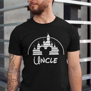 Uncle Mouse Shirt, Disney shirt for men, Disney men&#39;s shirt, Disney uncle shirt, Mickey shirt, Disney family shirt, Disneyland Shirt