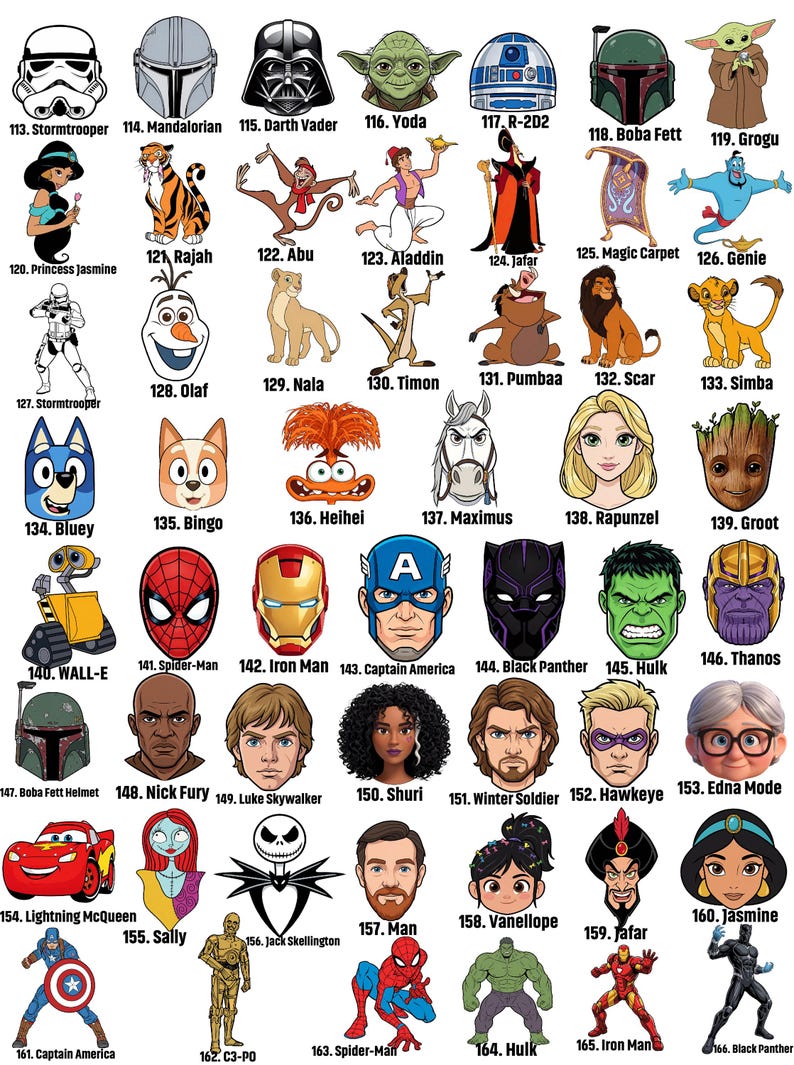 Custom Disney Characters Shirt | Disney Trip 2026 Shirt | Personalized Disney Family T-Shirt | Disneyland & Disney World Vacation Tee image 4