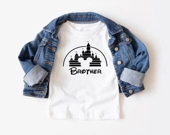 Brother Mouse Shirt, Fathers day Shirt, gift for brother, Disney Family Shirt, Disneyworld shirt, Disney Family Trip, Gift For brother