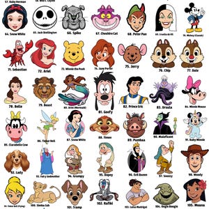 Custom Disney Characters Shirt | Disney Trip 2026 Shirt | Personalized Disney Family T-Shirt | Disneyland & Disney World Vacation Tee image 3