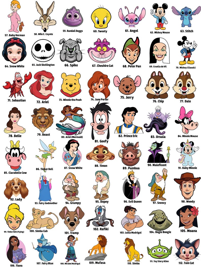 Custom Disney Characters Shirt | Disney Trip 2026 Shirt | Personalized Disney Family T-Shirt | Disneyland & Disney World Vacation Tee image 3