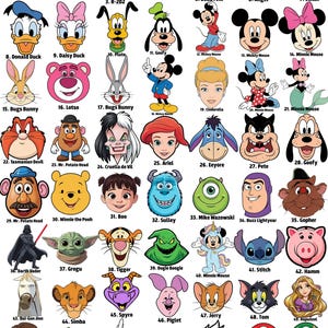 Custom Disney Characters Shirt | Disney Trip 2026 Shirt | Personalized Disney Family T-Shirt | Disneyland & Disney World Vacation Tee image 2