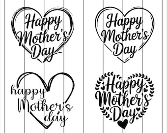 Feliz Dia das Mães SVG, Dia das Mães Svg, Coração das Mães Svg, Mãe Svg, Mãe Svg, Camisa do Dia das Mães Svg, Dia das Mães Arquivo de corte, Arquivos de corte