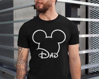 Camiseta de papá ratón, camiseta de papá de Disney, camiseta de papá de Mickey Mouse, camiseta de papá, regalo del día del padre, camiseta de papá Mickey, camiseta de papá ratón, camiseta de papá