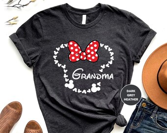 Shirt oma muis, Disney shirts voor moeder, Disney familieshirt, Disney damesshirt, Disney oma shirt, Disneyworld shirt, Disney shirt