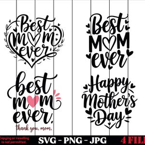 Happy Mother&#39;s Day SVG, Mothers Day Svg, Mothers Heart Svg, Mother Svg, Mom Svg, Mothers Day Shirt Svg, Mothers Day Cut file, Cut files