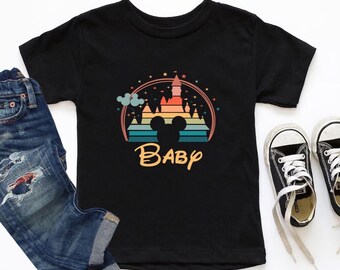 Baby Mouse Disney Family Shirt, Disney matching Shirts, Disney Retro Shirt,Minnie and Mickey Shirts, Matching Disney, Disney Shirts for kids