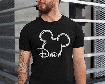Maglietta Dada Mouse, Maglietta Disney Dad, Maglietta Topolino Dad, Maglietta Dada, Regalo per la festa del papà, Maglietta Topolino Dad, Maglietta Papa Mouse, Maglietta papà