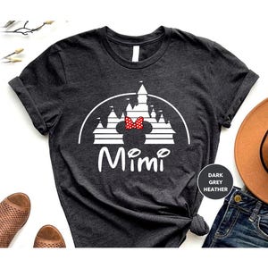 Mimi Mouse Shirt, Grandma mouse shirt, Disney family shirt, women&#39;s Disney shirt, Disney grandma shirt, Disneyworld shirt, Disney Shir