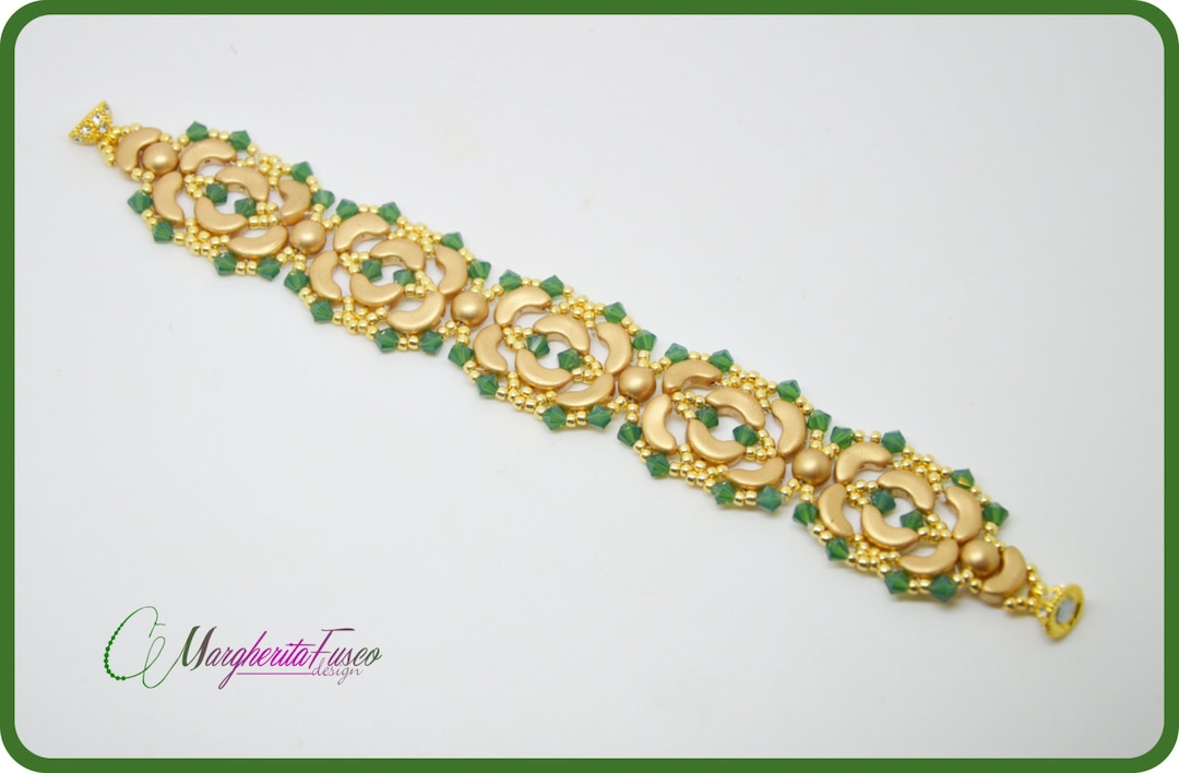 Lucky Chain Bracelet Pdf Tutorial. How to Make a Bracelet Using Arcos ...