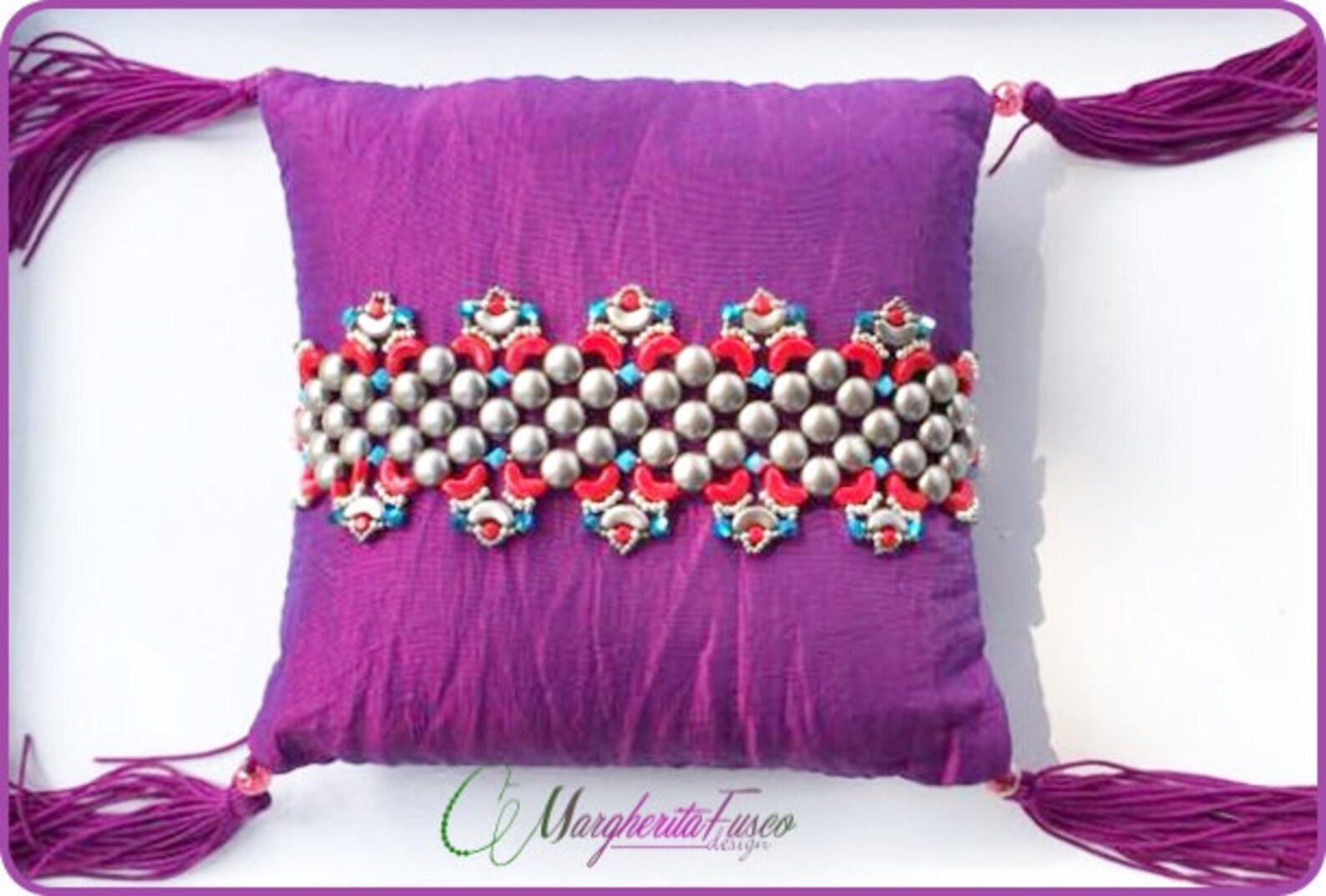 Tutorial Carousel Bracelet With Candy Beads Minos Arcos Etsy