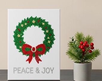 Joy Wreath Diamond Art Kit