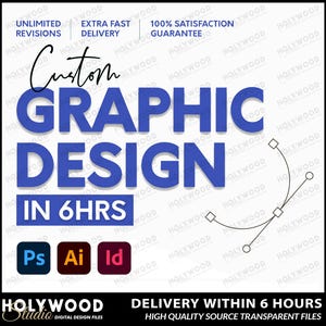 Servicio de diseño gráfico personalizado en 6 horas, SVG personalizado, PNG personalizado, archivo Cricut personalizado, listado de diseños personalizados, cree su propio diseño