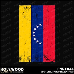 Venezuenischer Flagge Fingerabdruck Digitales Design Download, Venezuela Pride Art, einzigartiges Nationales Identitätsdesign, SVG für Handwerk und DIY-Projekte