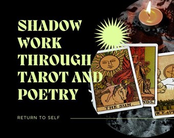 Schaduwwerk door tarot en poëzie | Digitale workshop downloaden