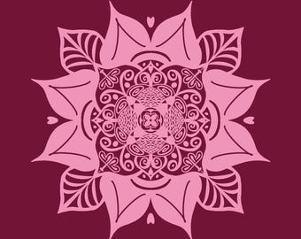 Mandala-kunstbundel | Digitale download | 10 hoogwaardige TIFF-bestanden