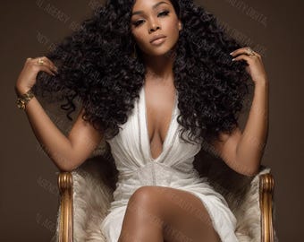 20 Burmese & Indian Curly Stock Photos | High Quality Stock Photos | Beauty Stock | Luxury Hair Stock Images | Hair Extension | AI Stock